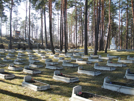 Общий вид Братского кладбища (Даугавпилс, Братское кладбище)