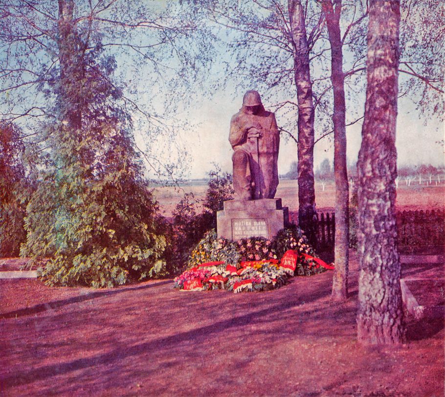 Яунсвирлаука (Елгавский район). Памятник воинам-освободителям